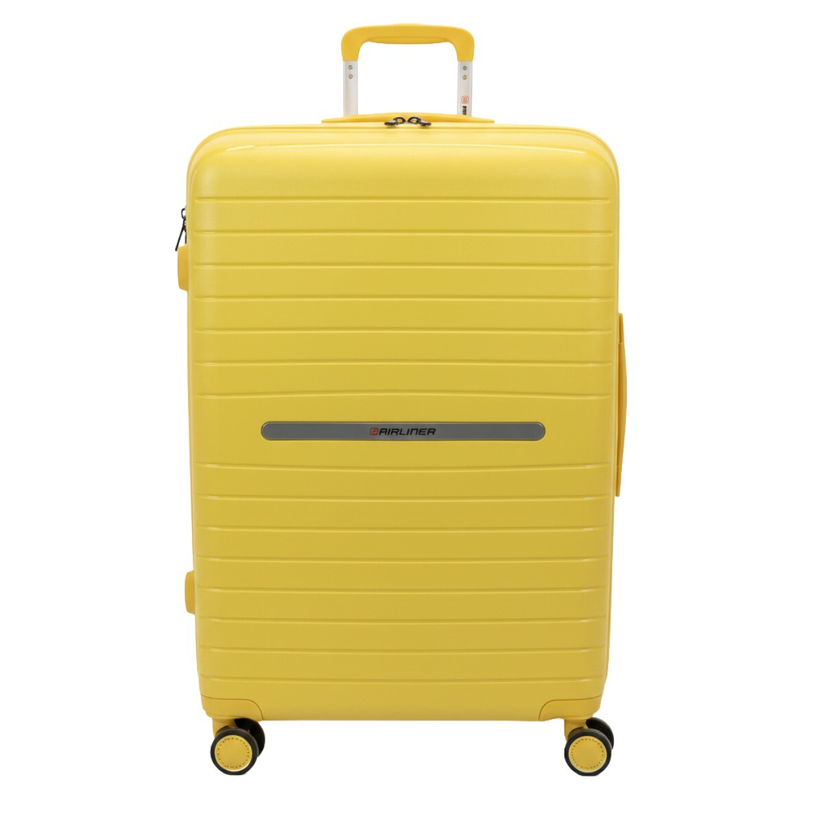 MALETA PLAST AMARILLA GDE 