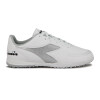 Zapato Fútbol Barricade Tf Diadora Hombre Blanco-plata