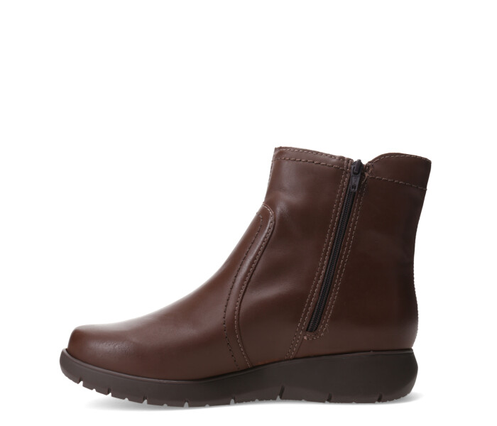 Botas de Mujer Bottero Napoli de Cuero Marrón Madera