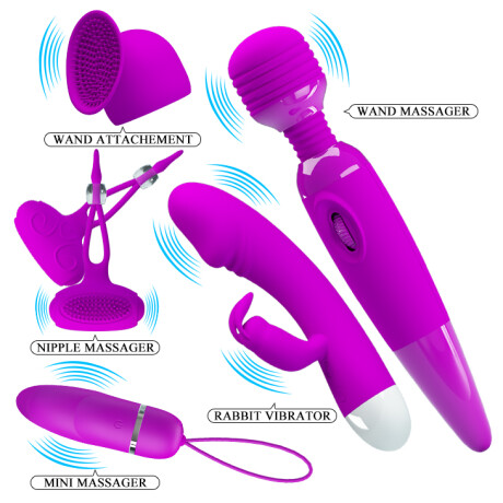 Purple Desire Pretty Love Kit Vibrador Purple Desire Pretty Love Kit Vibrador