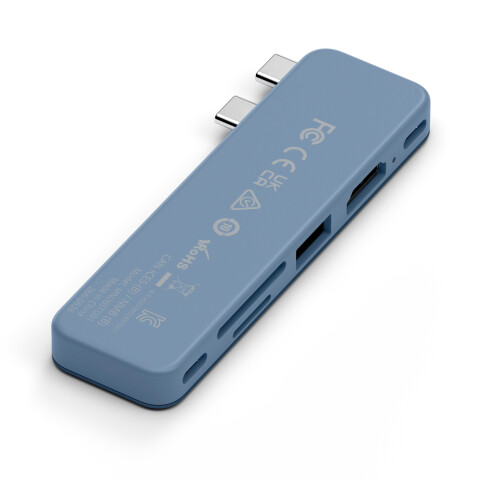Satechi HUB USB-C Snap - Indigo Satechi HUB USB-C Snap - Indigo