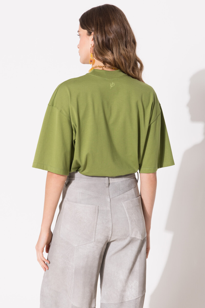 REMERA MORA Verde