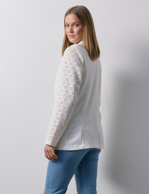 Blazer Manga Calada CRUDO