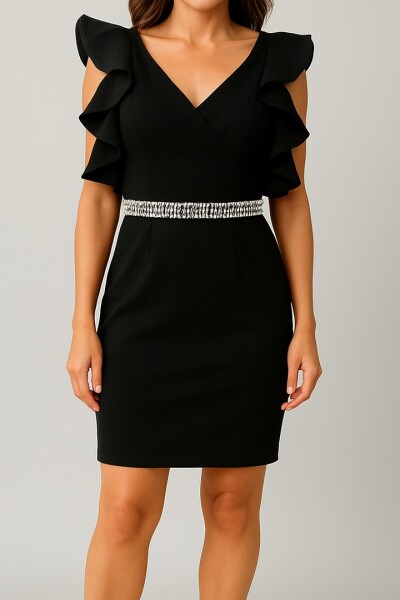 Vestido Glow Negro