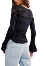 LACE LAYERING LS Negro
