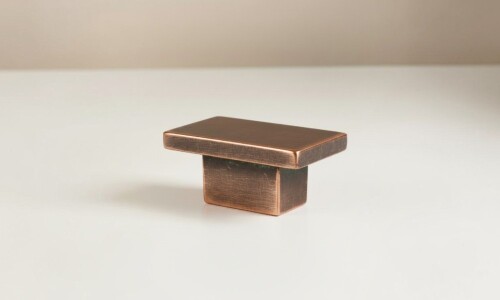 Tirador cubo Z-2079 cobre viejo Tirador Cubo Z-2079 Cobre Viejo