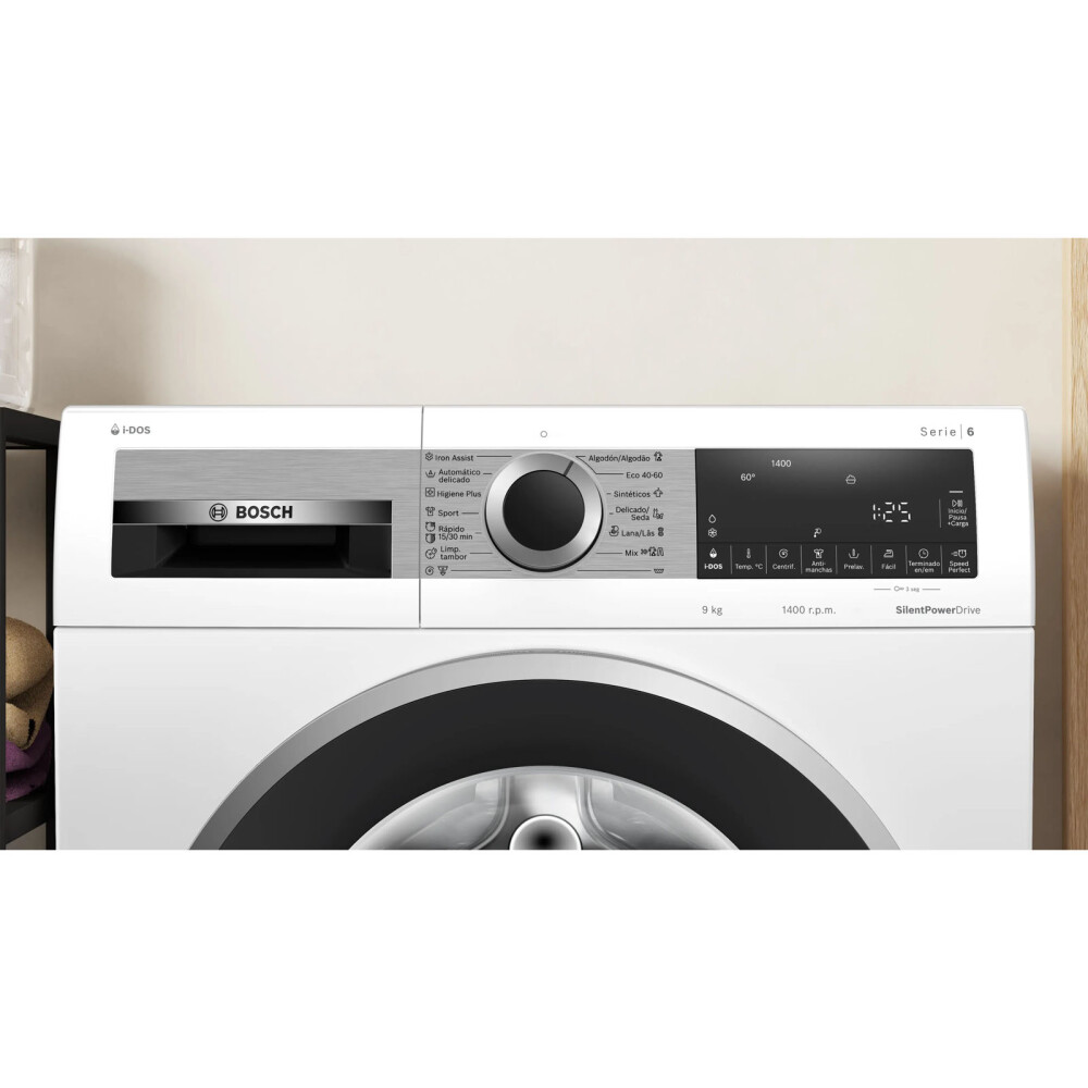 LAVARROPAS BOSCH 9-KG BLANCO I-DOS WGG244F1ES