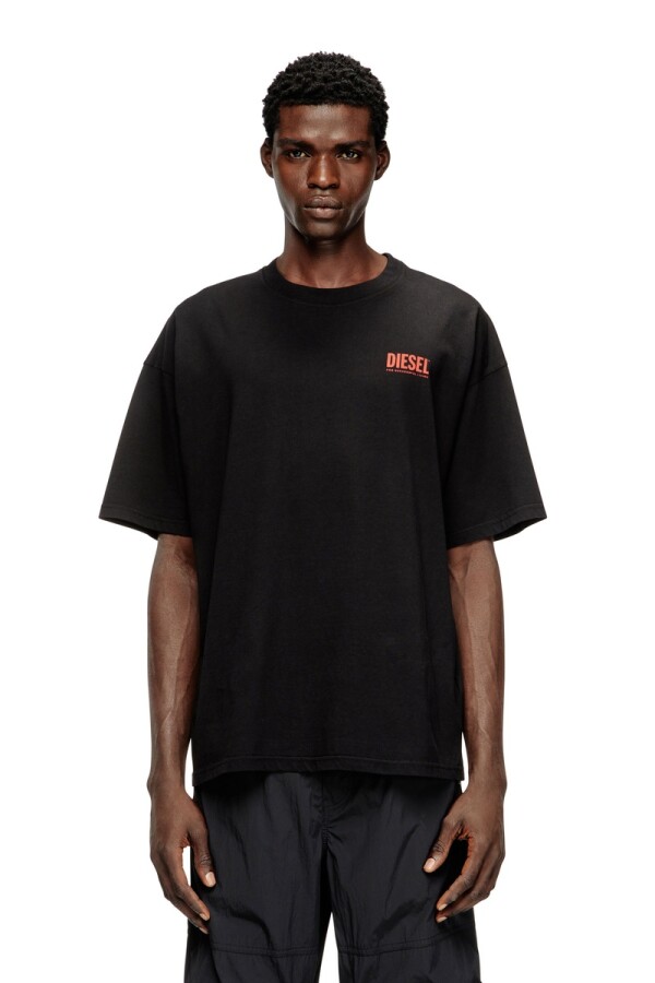 Polo Para Hombre T-Boxt-Bisk Negro