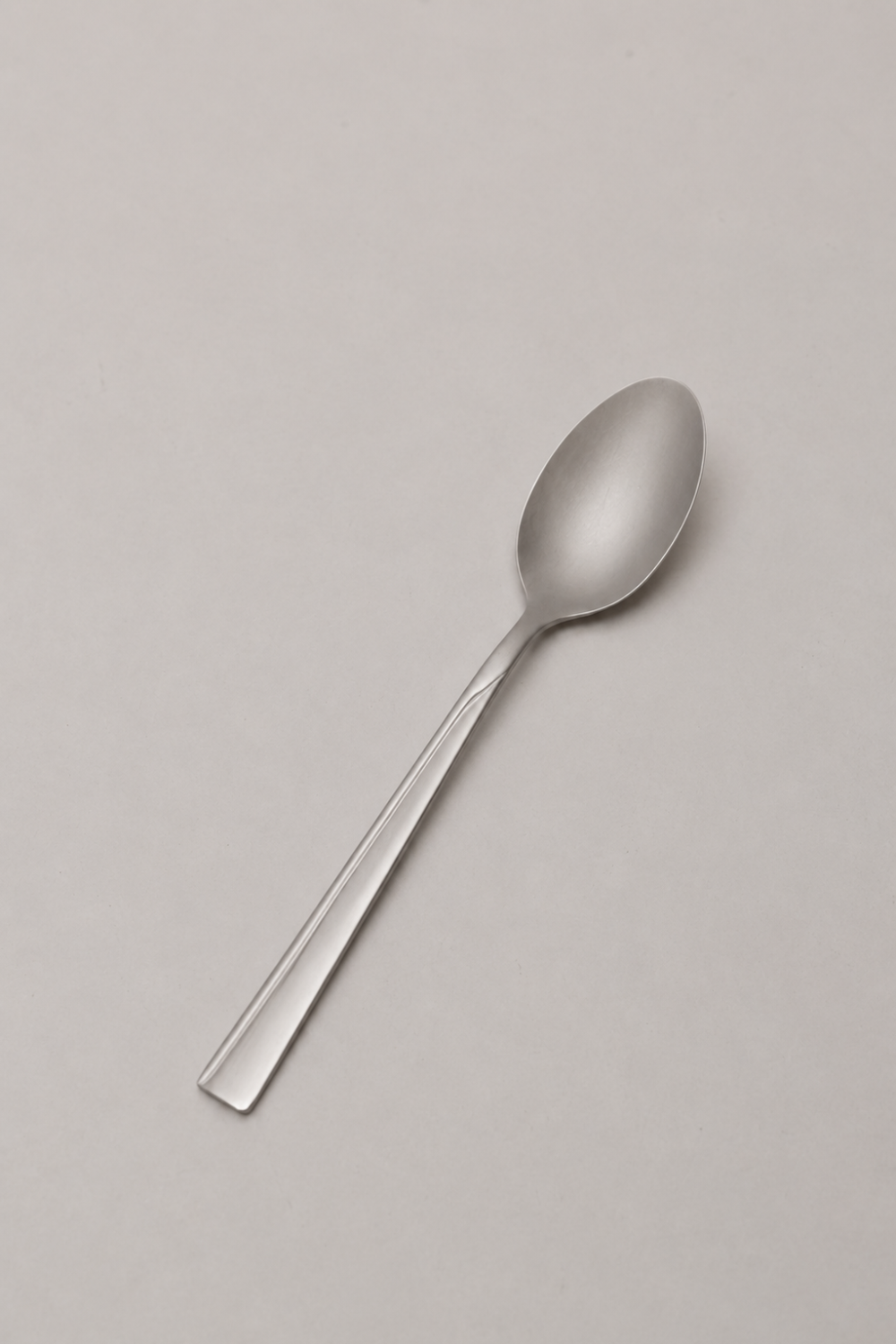 Cuchara Asher De Té Set 4 Un. Plateado Brillante Color Unico