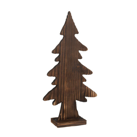 ÁRBOL NAVIDAD DECORATIVO SMALL MADERA MARRON