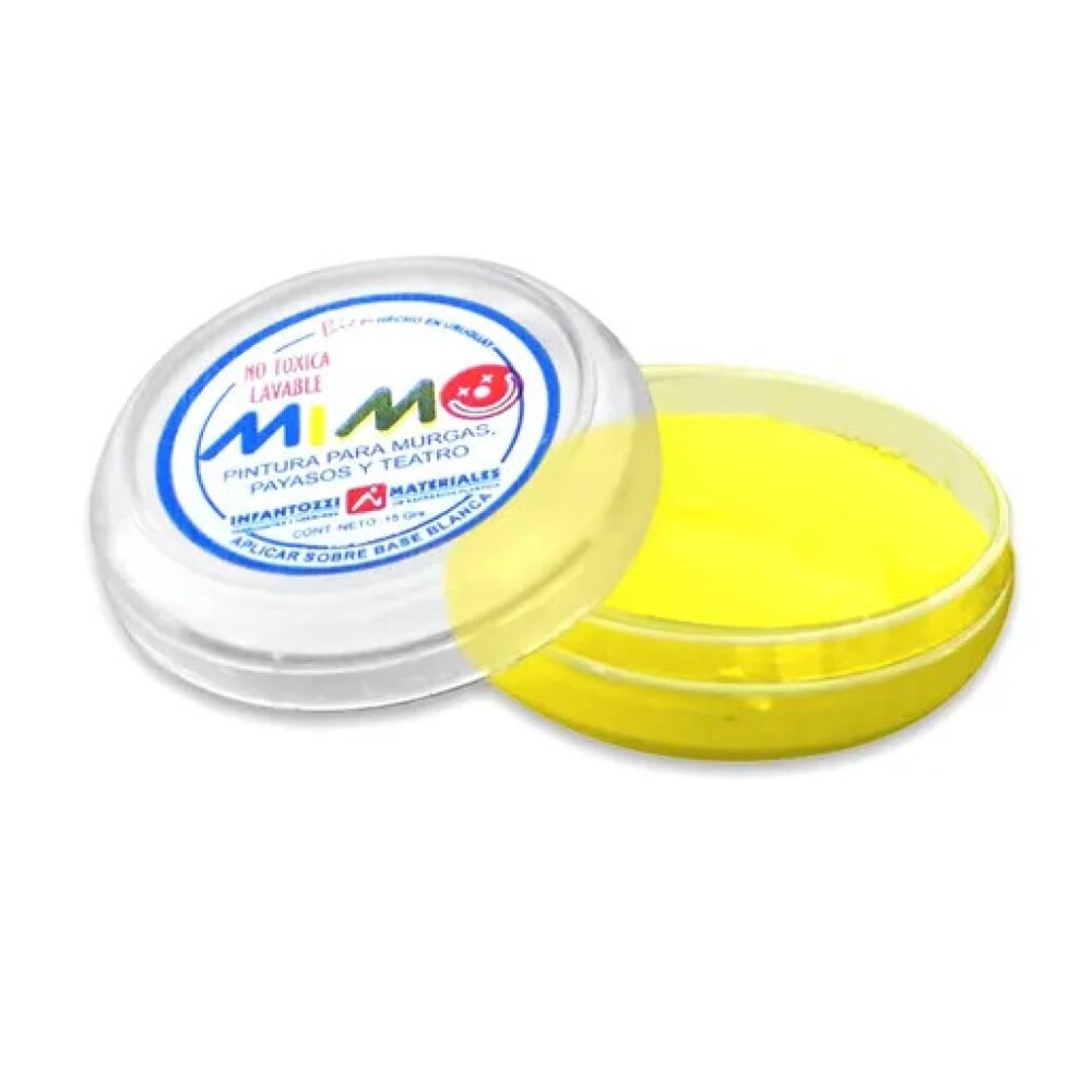 Maquillaje 15 Grs Amarillo Infantozzi INFANTOZZI MAQUILLAJE 15 GRS AMARILLO