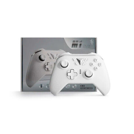 Joystick inalámbrico M1 para Xbox, PC y PS3 Blanco Joystick inalámbrico M1 para Xbox, PC y PS3 Blanco
