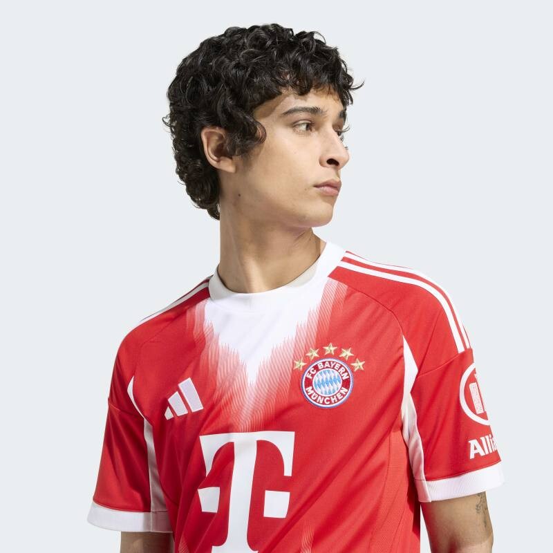Camiseta Adidas Primera Equipación FC Bayern 25/26 Rojo