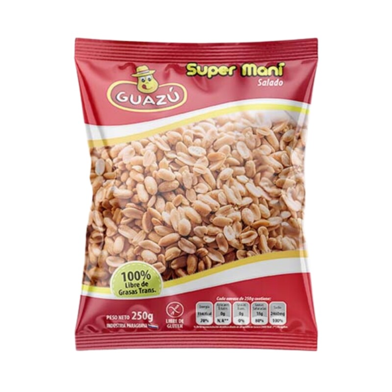 Guazu Mani Salado 250g Guazu Mani Salado 250g