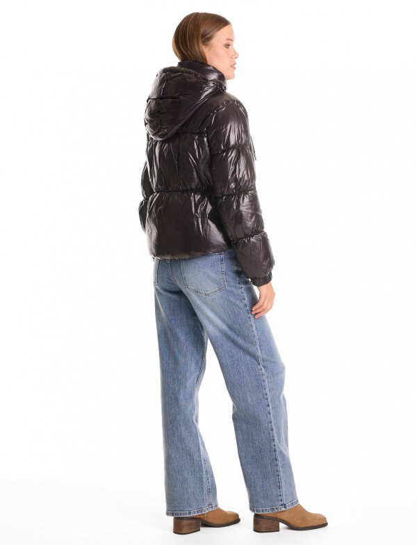 Campera Abrigo NEGRO