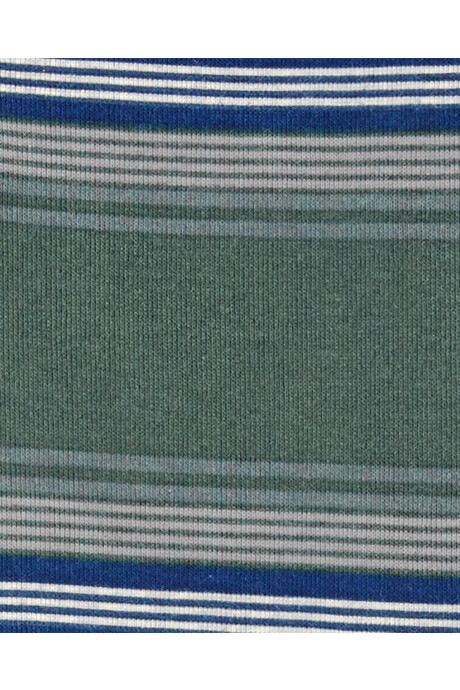 Set dos piezas pantalón y body de algodón diseño a rayas Sin color