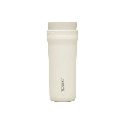 Vaso térmico 460ml con boquilla 360° beige TF6736