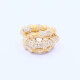 Anillo oro 18k con brillantes. Anillo oro 18k con brillantes.