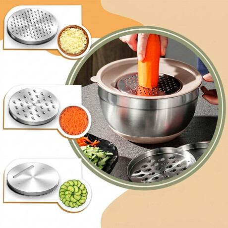 Set X16 Bowls Utensilios Cocina El Chingón Acero Inoxidable Set X16 Bowls Utensilios Cocina El Chingón Acero Inoxidable
