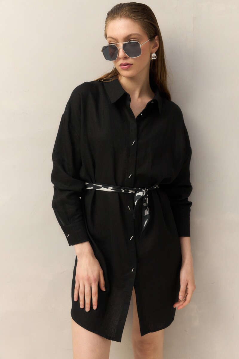 VESTIDO BASILE Negro