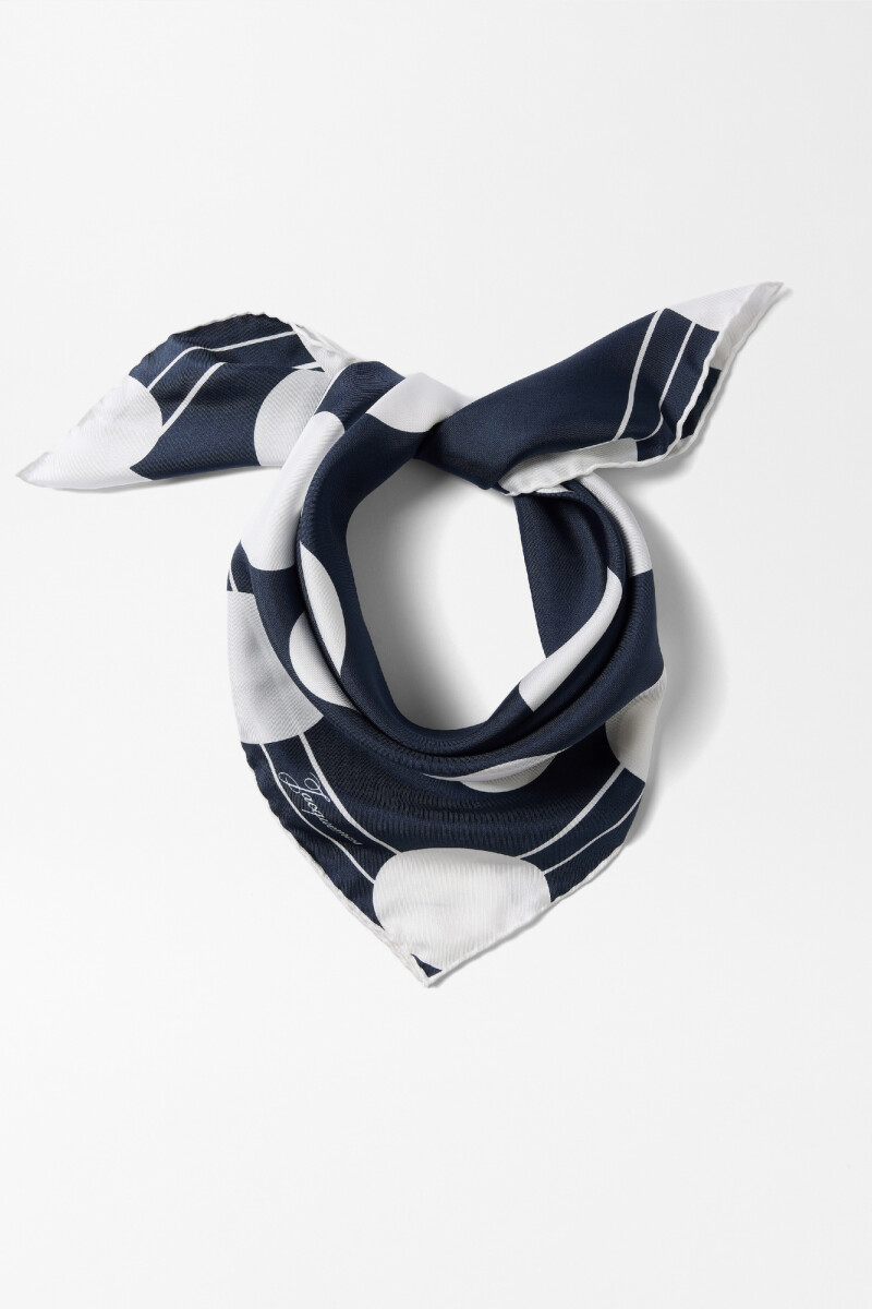 LE FOULARD COEUR Estampado