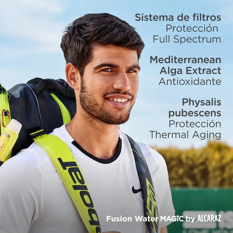 Protector Solar Isdin Fusion Water Magic Alcaraz Spf 50 Protector Solar Isdin Fusion Water Magic Alcaraz Spf 50