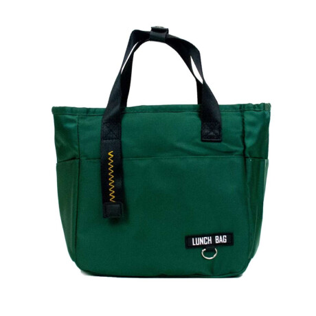 Lunchera unicolor grande Verde