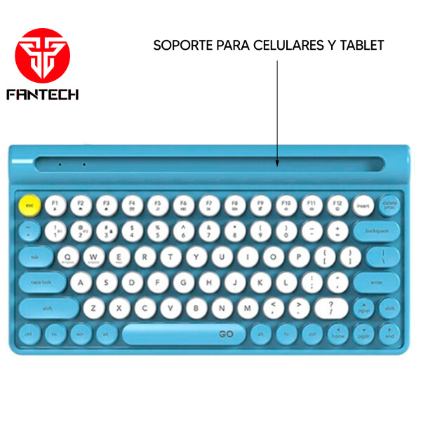 Teclado Y Mouse Inalámbrico Wk897 AZUL