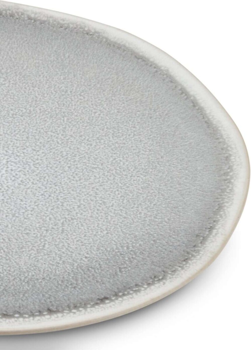 Plato Elias Ø18Cm - Gris Porcelanico 