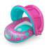 Flotador Asiento Bebé Inflable Con Techo Filtro Uv Bestway Variante Color Rosado