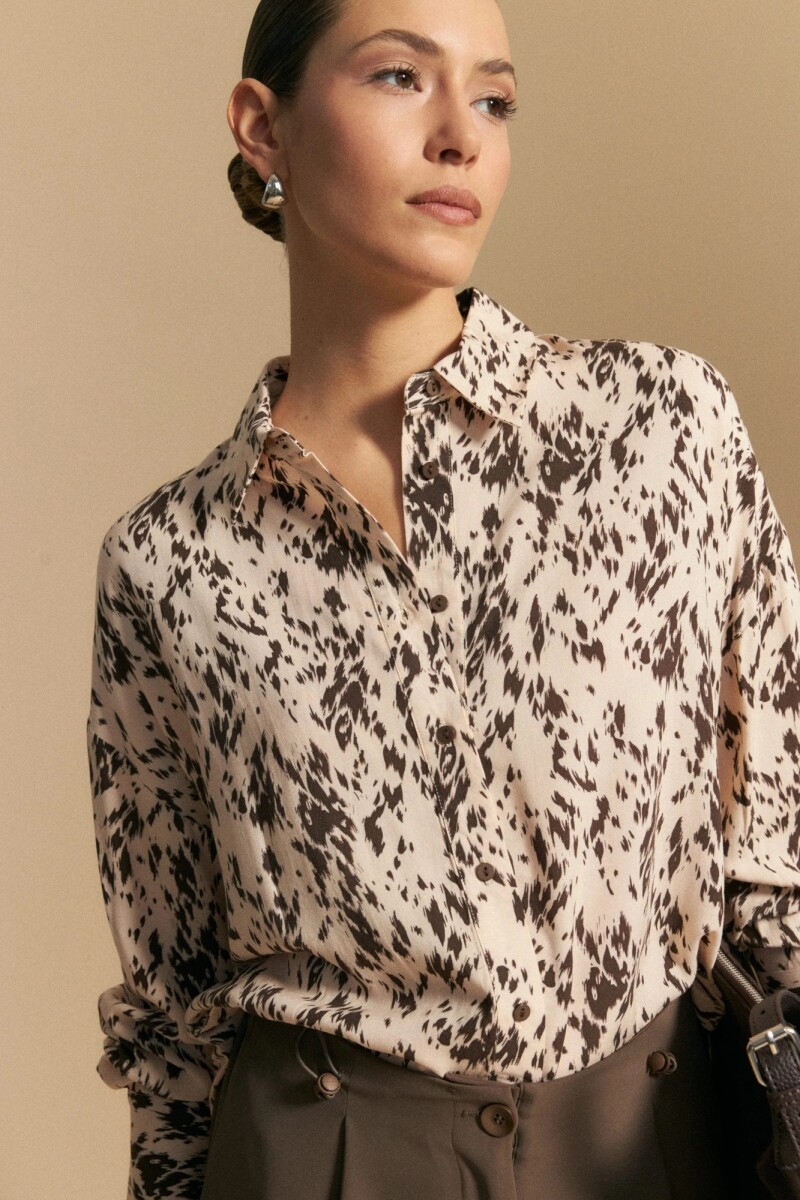 CAMISA ALLIE ASTRAL - BEIGE 