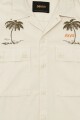 Stranded Fatigue Shirt Blanco