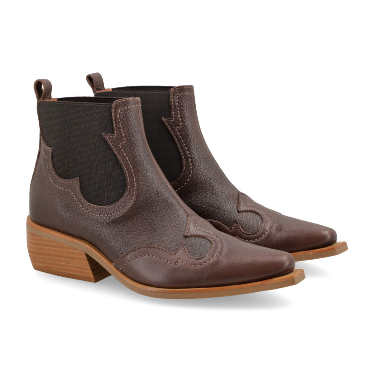 BOTA VENET - CUERO ILSE - MARRON 