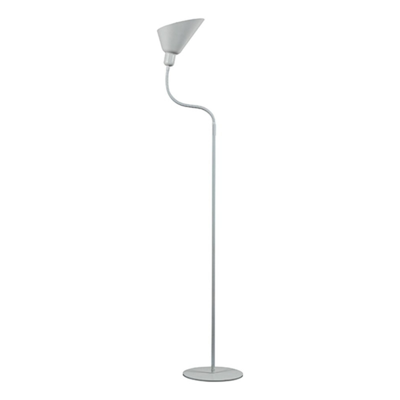 Lampara De Pie Oficina Luz Electrica Angular Negro