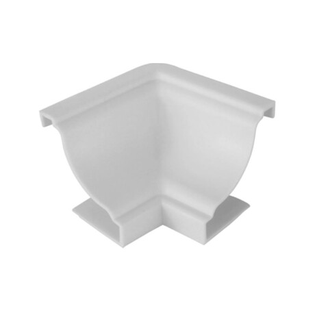 ESQUINERO PVC INTERNO PARA 1/2 CAÑA FINA - BLANCO ESQUINERO PVC INTERNO PARA 1/2 CAÑA FINA - BLANCO