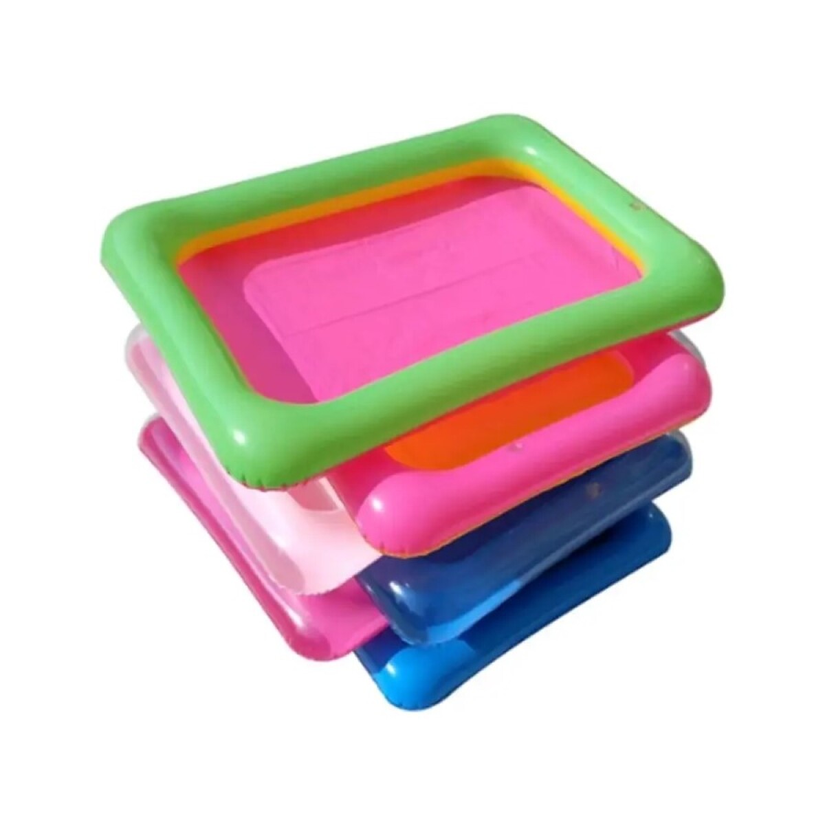 Bandeja Inflable Base Portátil Para Slime Y Arena Cinética 