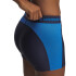 UA HG Rib Shorty-BLU BLU-403