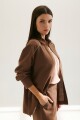 SOBRECAMISA LINO LAIA MOCCA