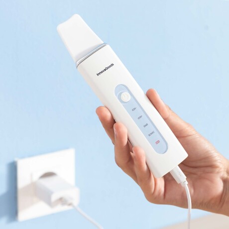 LIMPIADOR FACIAL ULTRAS 4EN1 ABS-Y-ACERO-INOXIDABLE AZUL INNOVAGOODS