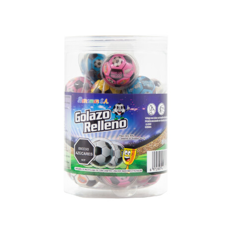 CARAMELOS CAPSULAS GOLAZO POTE MAST.RELLENO CON CENTRO LIQUIDO 300GR CARAMELOS CAPSULAS GOLAZO POTE MAST.RELLENO CON CENTRO LIQUIDO 300GR