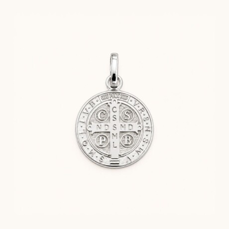 Medalla San Benito N1 - Plata 925 Medalla San Benito N1 - Plata 925