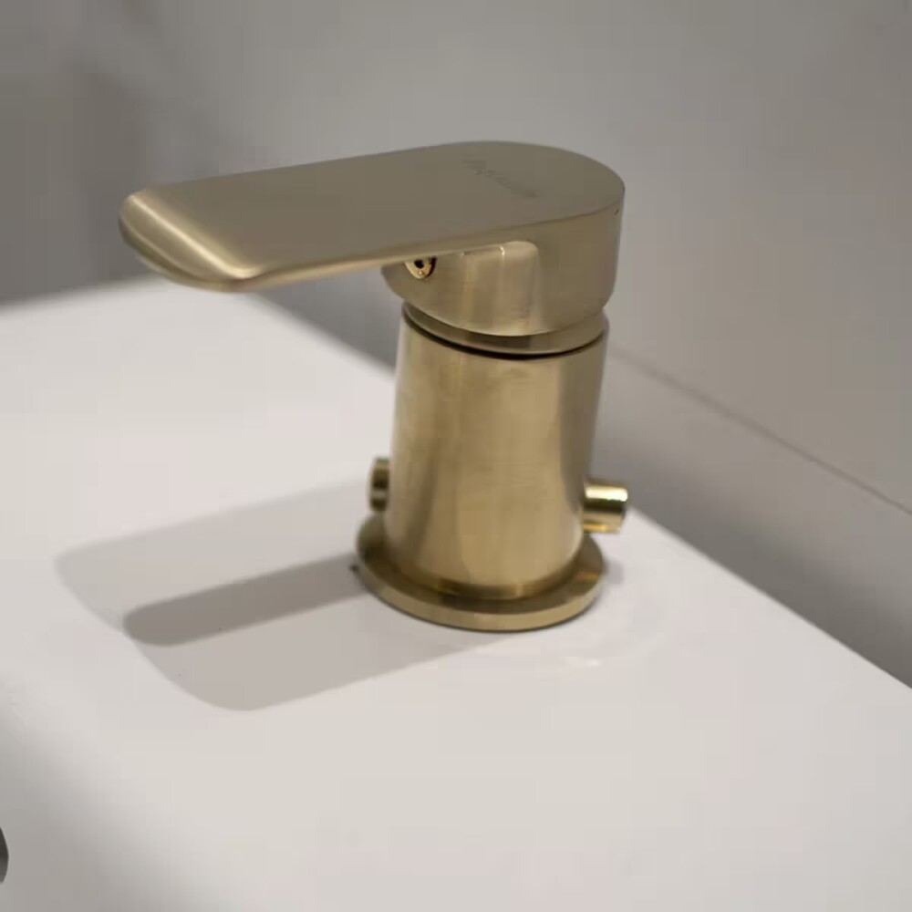 Grifería de bidet Monocomando con transferencia Alassio Oro Grifería De Bidet Monocomando Con Transferencia Alassio Oro