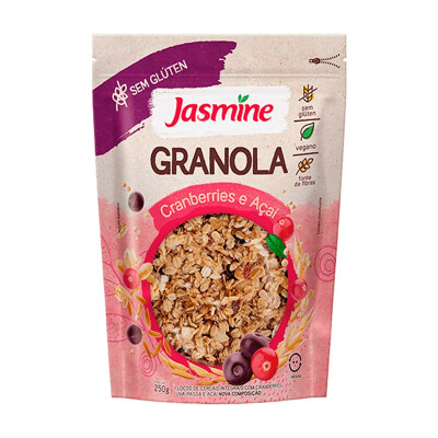 Granola De Arándanos Y Acai Sin Gluten Jasmine 250g Granola Aran S/g Jasmine 250g