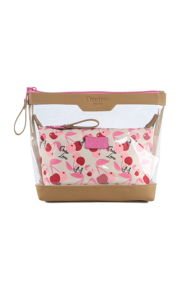 Set Necessaire Oreiro Beige
