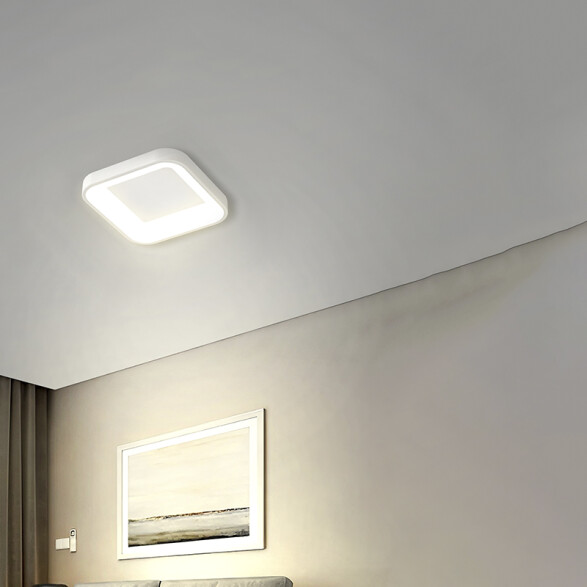Lámpara de techo LED 30W CCT 2100Lm cuadrada 30cm IX2291