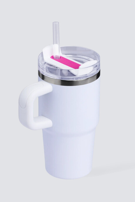Stanley Quencher H2.0 Tumbler The Flowstate 20oz Blanco con Textura