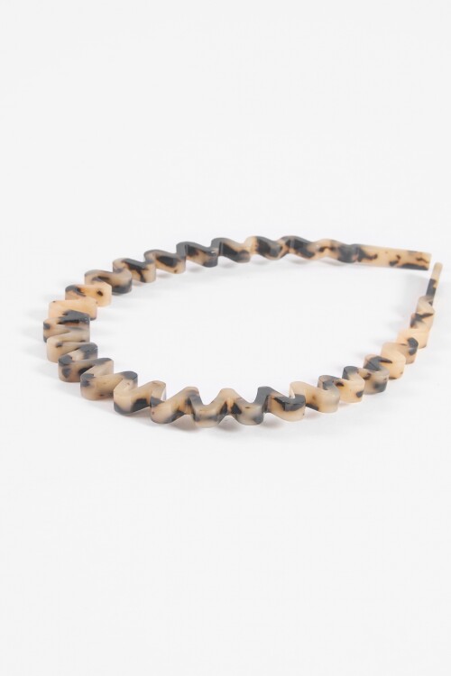 Vincha wavy carey