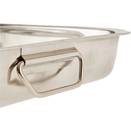 Asadera con Asas Acero Inoxidable 40x28cm Ibili Asadera con Asas Acero Inoxidable 40x28cm Ibili