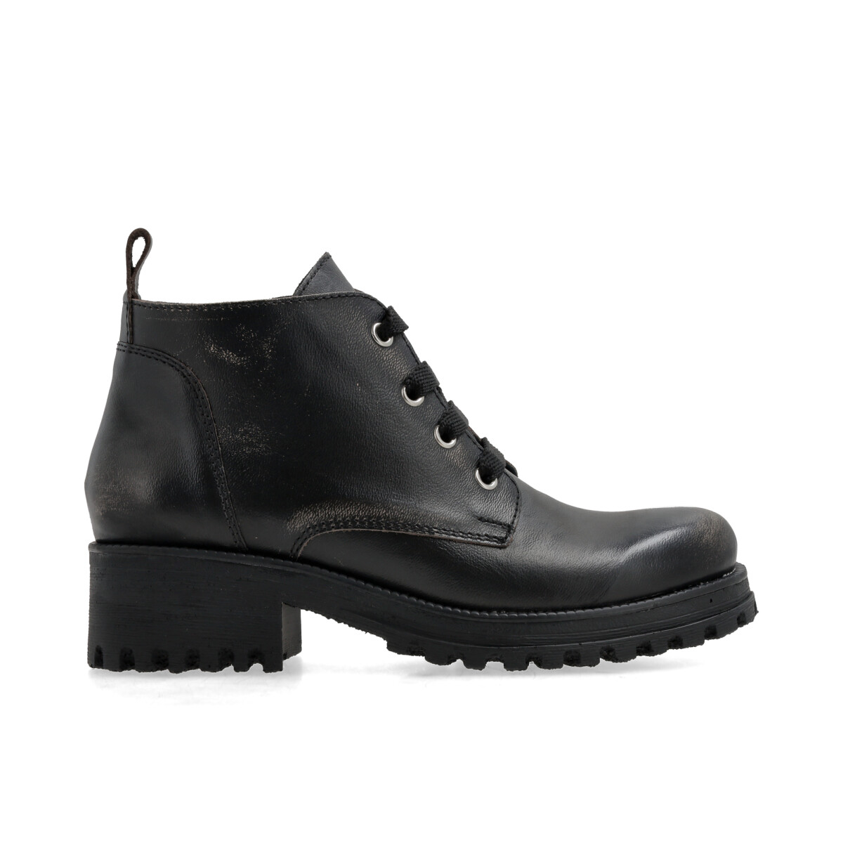 BOTA VENET - CUERO SORRENTO - NEGRO 