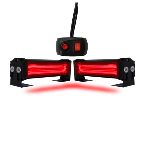 SEÑALIZACION - LED DESTELLANTE AMBULANCIA ROJO JGO.X2 160X30 - SEÑALIZACION - LED DESTELLANTE AMBULANCIA ROJO JGO.X2 160X30 -